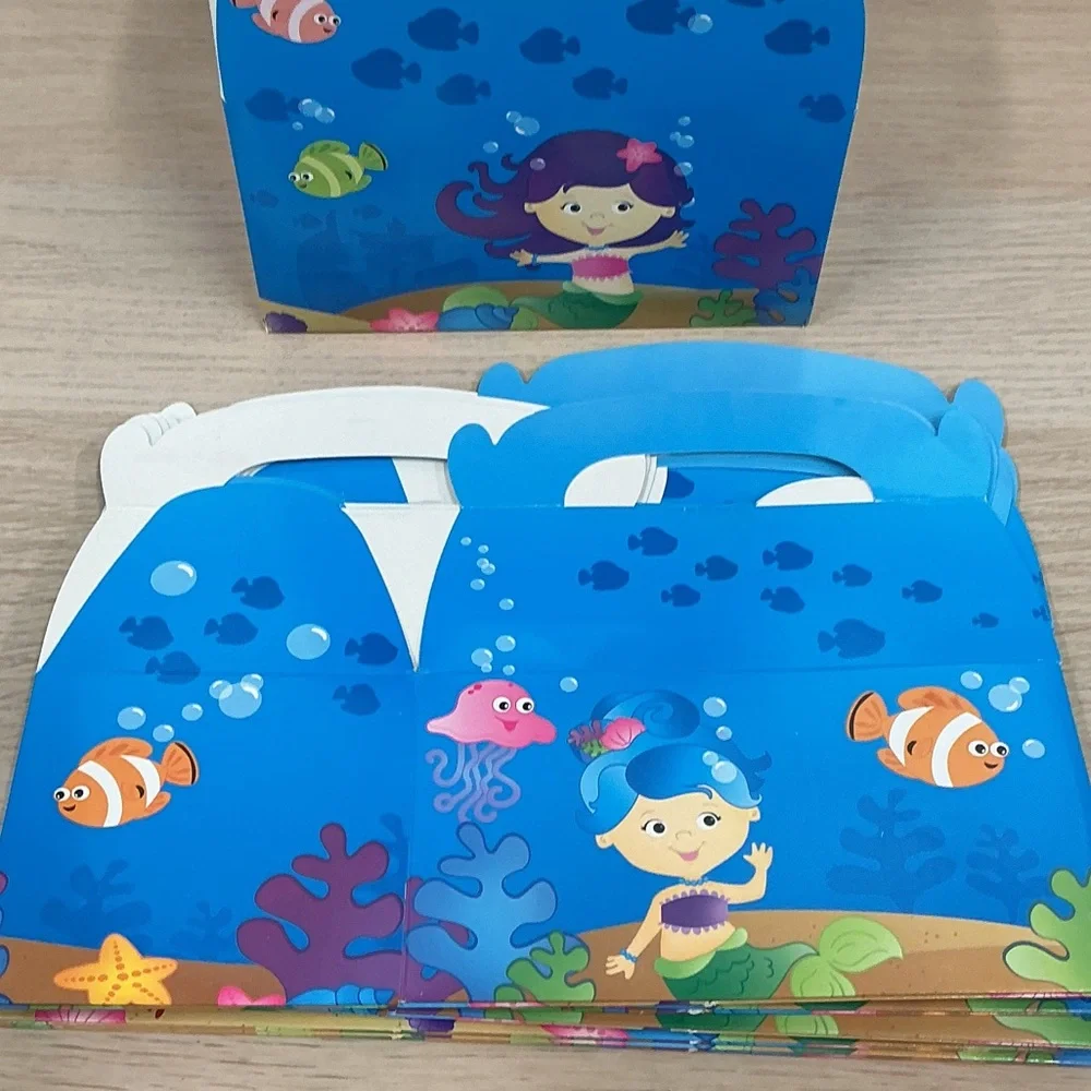 Mermaid Party Favor Set with Green and Blue Accents